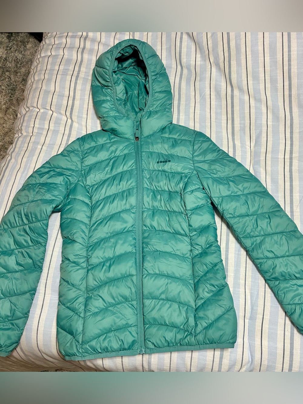 New Diadora Ultralight performance winter waterproof puffer coat ski running XS
